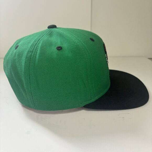 Boston Celtics Adidas Hat SnapBack Flat Brim Adjustable Lucky The Leprechaun NBA - Picture 5 of 10